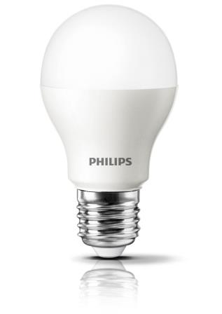 4 светодиодные лампы LEDBulb 8-60W E27 3000K 230V A55 PHILIPS 