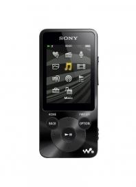 mp3 плеер 4Gb Sony Walkman NWZ-E583/B, black, черный