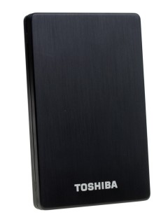 Внешний HDD Toshiba 500GB STOR.E ALU 2S Black [PA4262E-1HE0] 2.5